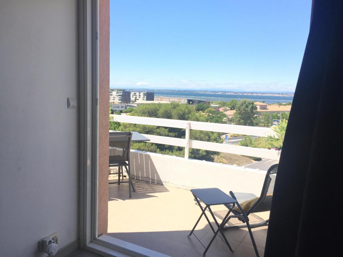 Face A La Mer Avec Piscine A Sète Buitenkant foto